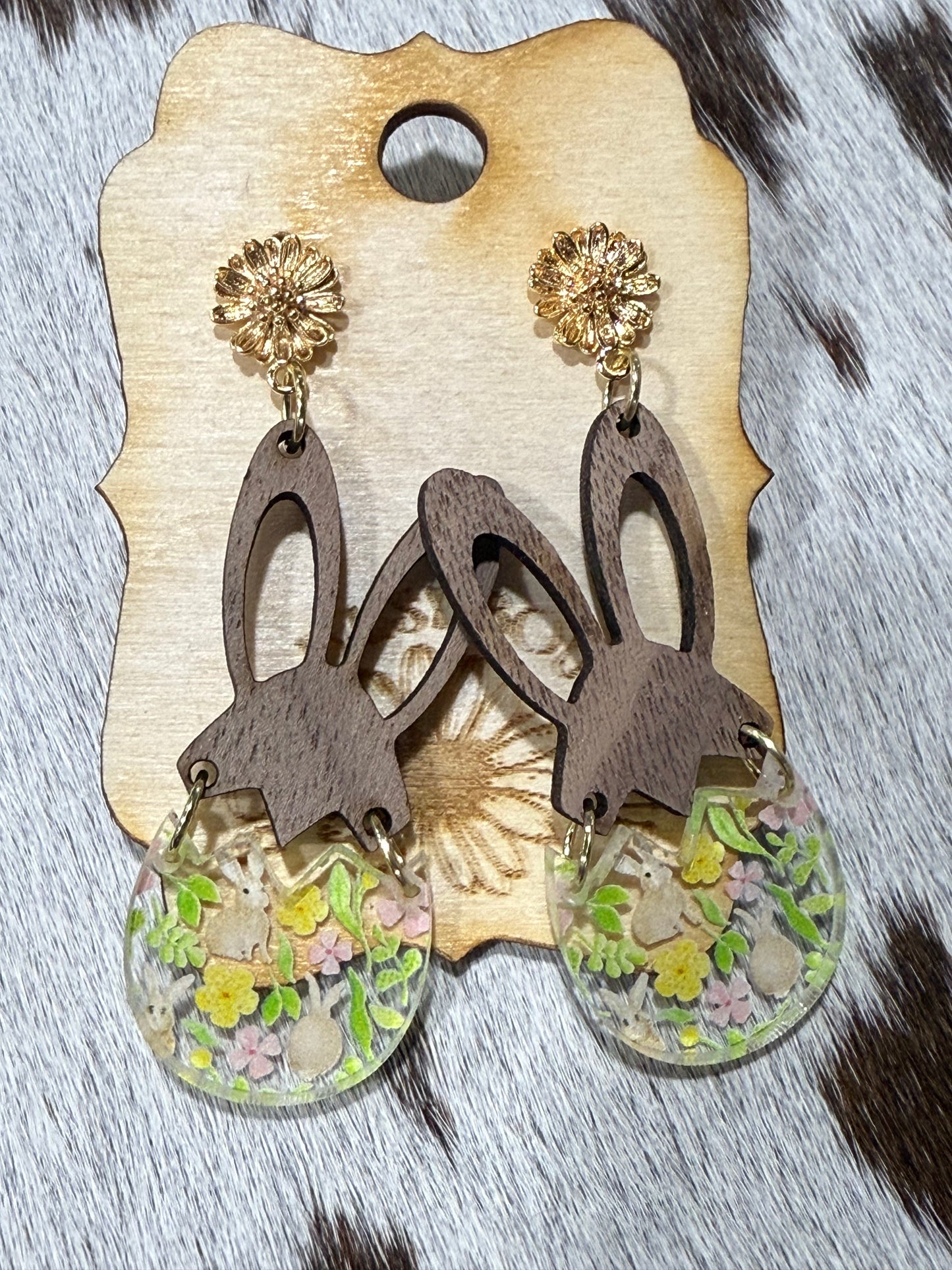 Bunny Ear Earring Dangle