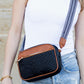 Everly Vegan Leather Camera Crossbody