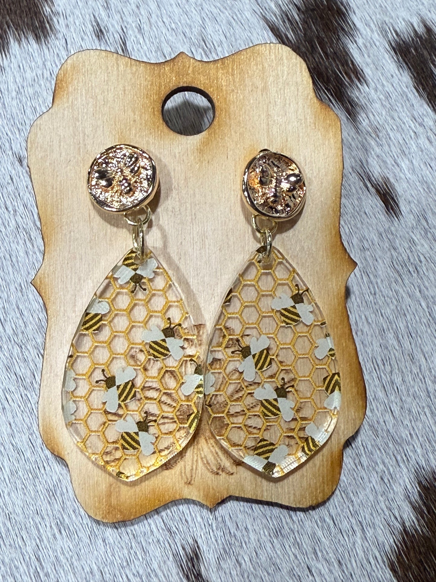 Honeybee Earring Dangle