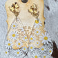 Daisy and Butterfly Earring Dangle