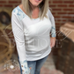 Blue Sky Paisley Long Sleeve