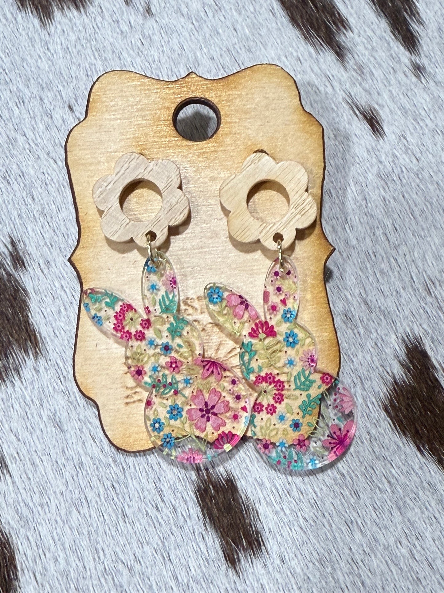 Bunny Daisy Earring Dangle