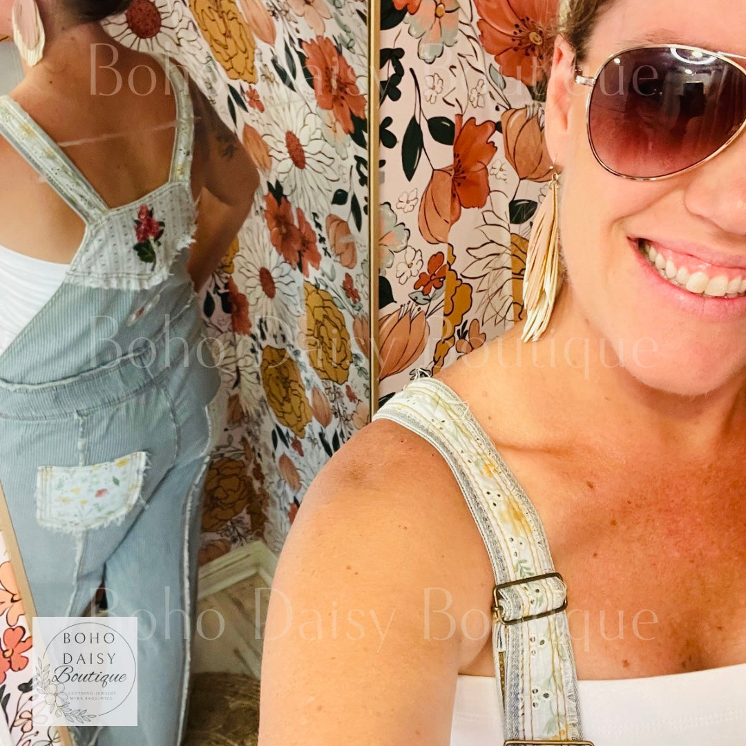 Floral Overalls The Boho Daisy Boutique