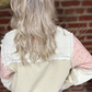 Floral & Lace Corduroy Jacket