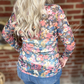 Floral Mesh Long Sleeve Shirt