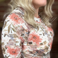 Watercolor Floral Long Sleeve Shirt
