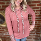 Blush Paisley Hoodie/Sweater