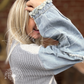 Colorado Mixed Knit Denim Sweater